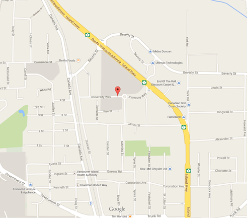 Maps | Education | Vancouver Island University | Canada